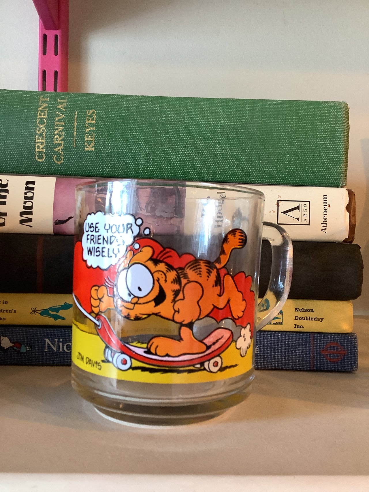 Vintage Glassware -  Vintage Garfield 1978 glass cup