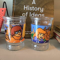 Flyby Provisions - Vintage Cups - Scooby Doo BAMA collectible glass cups