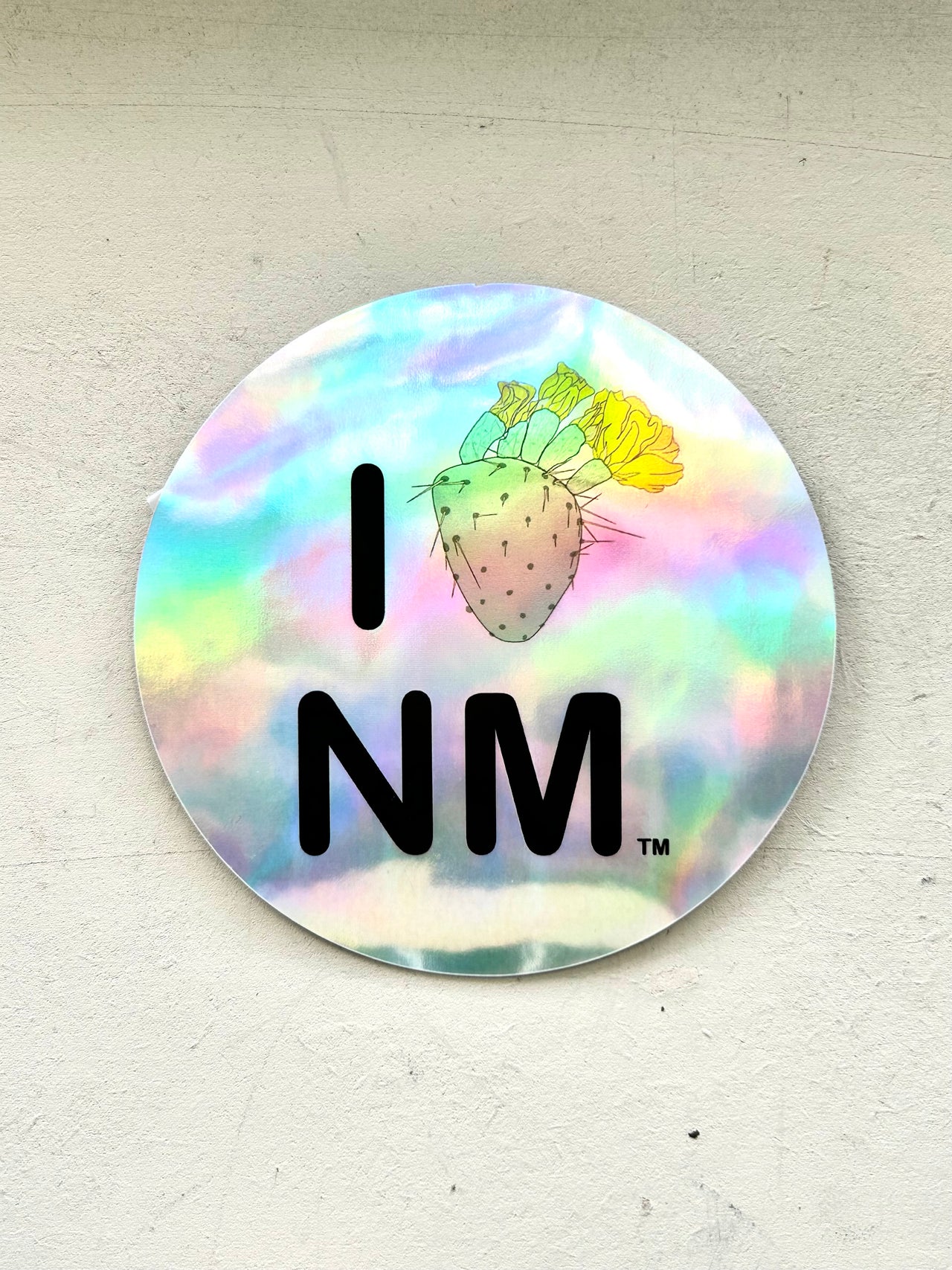 House of Chama - Sticker - Holographic I Heart Cactus New Mexico