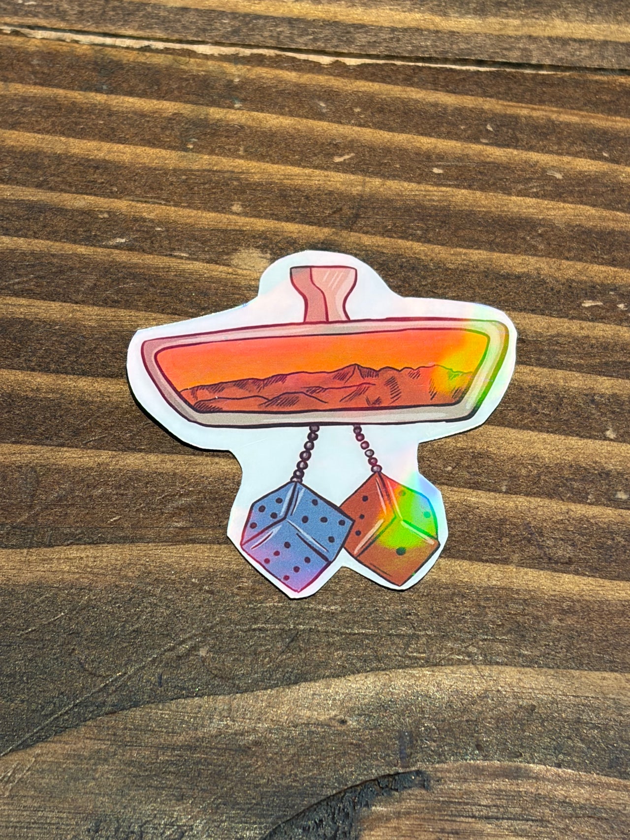 Lucky View- Sticker