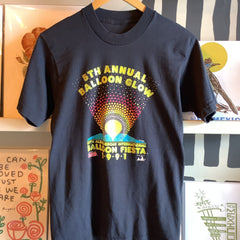Vintage Clothing - Vintage Abq Balloon Fiesta tee 1991 balloon glow