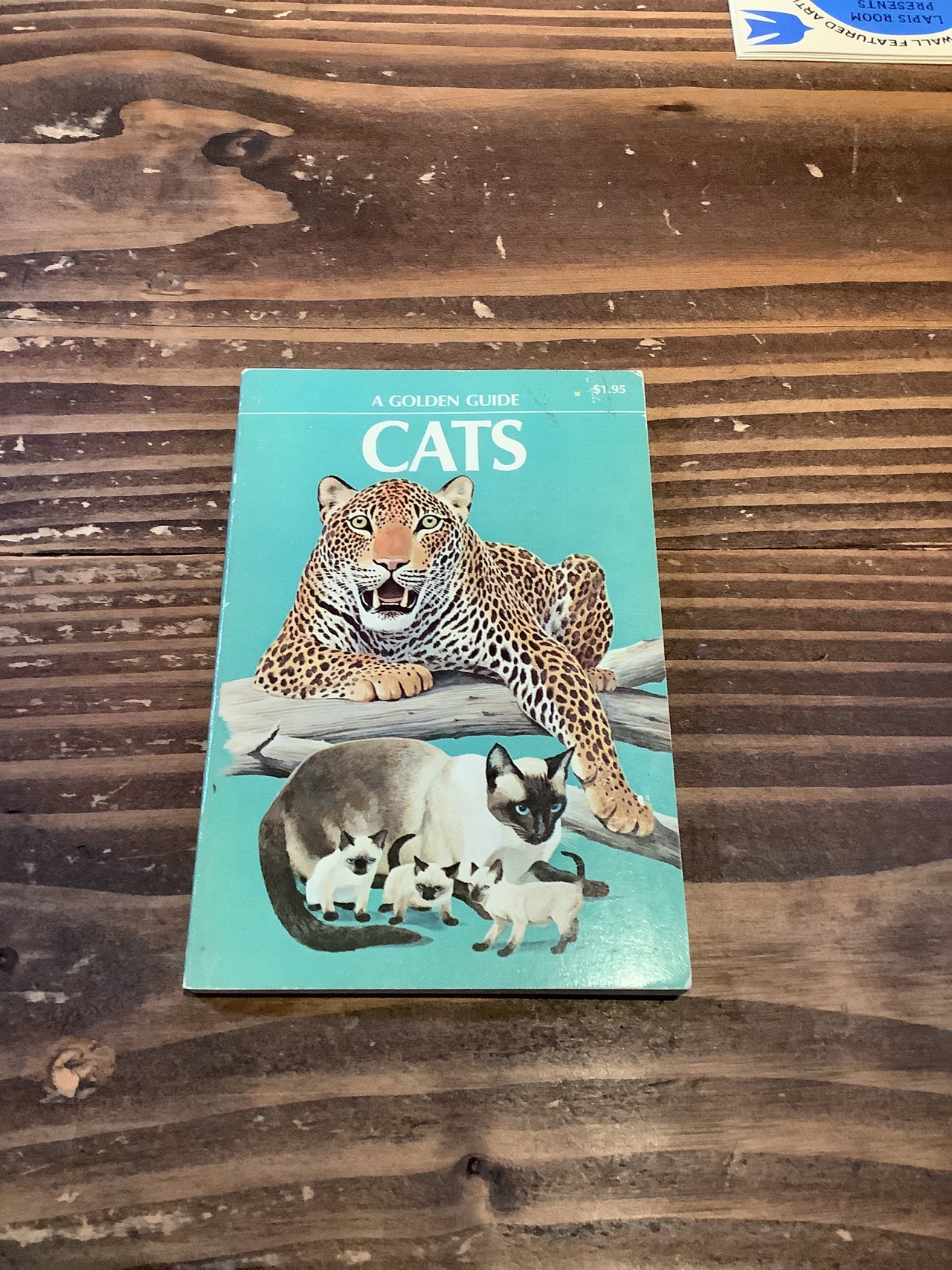 Vintage Books - 1973 CATS A Golden Guide