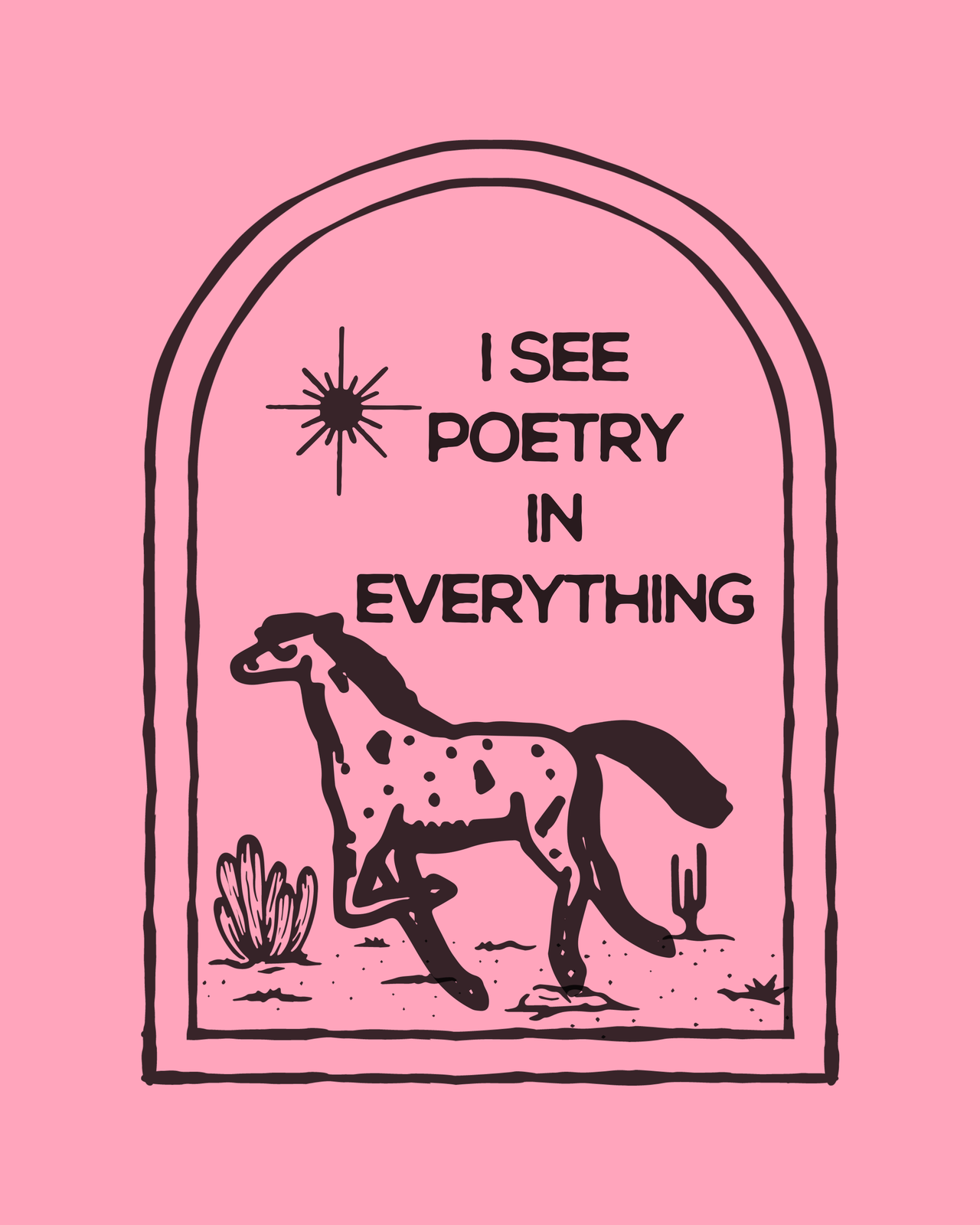Brass Earth - I See Poetry Giclee Print 8x10