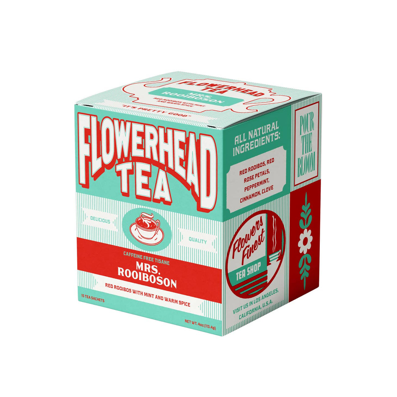 Flowerhead Tea - Mrs. Rooiboson