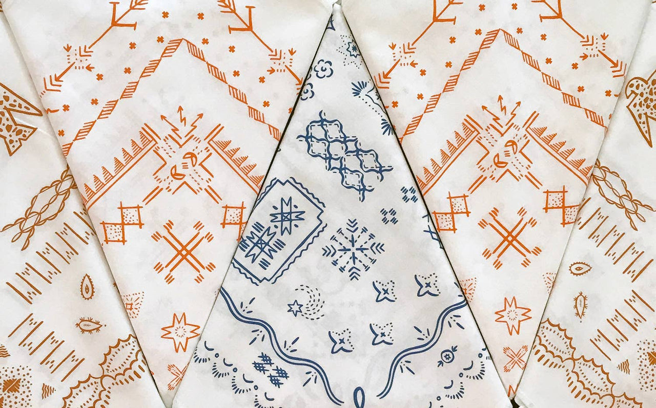 Tyler Bandana (White)