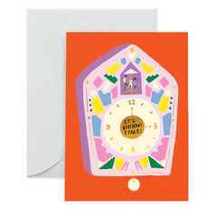 CUCKOO CLOCK - Birthday Card