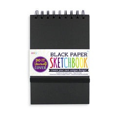 Ooly - Sketchbook - Black Paper -Small (5" x 7.5")