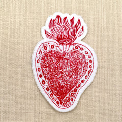Borges Heart Sticker, USA
