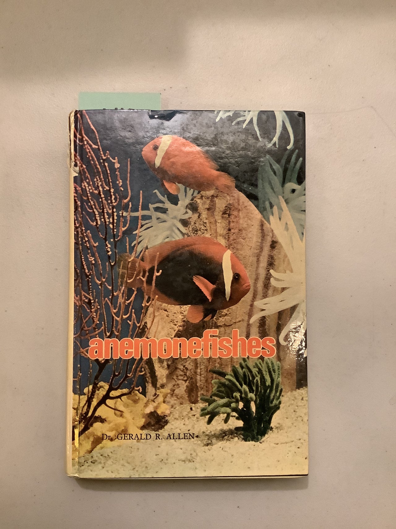 Flyby Provisions - Vintage book - “Anemone Fishes”