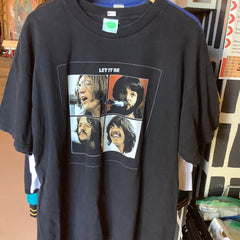 Flyby Provisions - Vintage Clothing - LET IT BE The Beatles tee