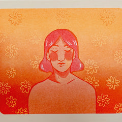 Caitlin Carcerano - Art - PRINT - 'Becoming the Sun