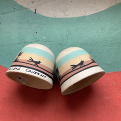 Vintage Collectibles- Vintage hand painted Carlsbad Caverns NM ceramic bells set