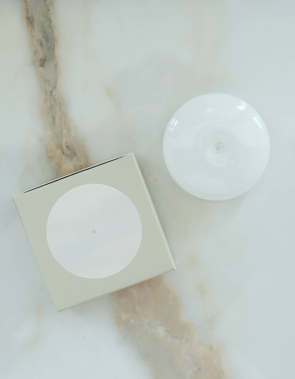 Glass Bubble Incense Holder : Orchid Translucent