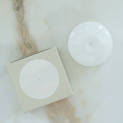Glass Bubble Incense Holder : Coral Pink Translucent