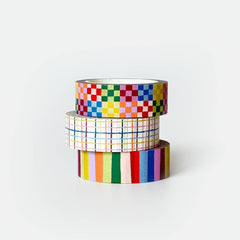 Washi Tape, Set of 3 | Rainbow