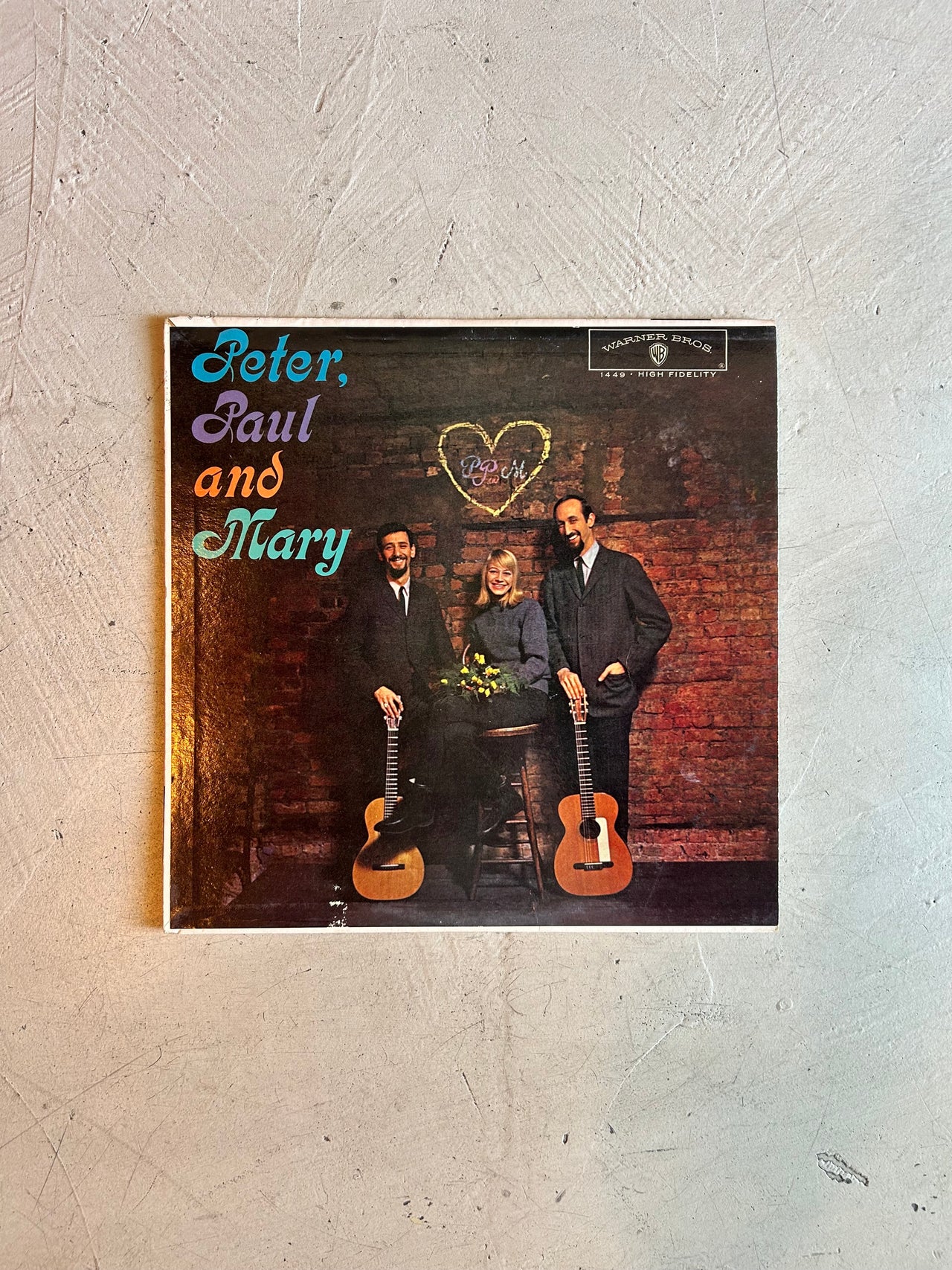 Flyby Provisions- Vintage Vinyl Record- "Peter, Paul & Mary”