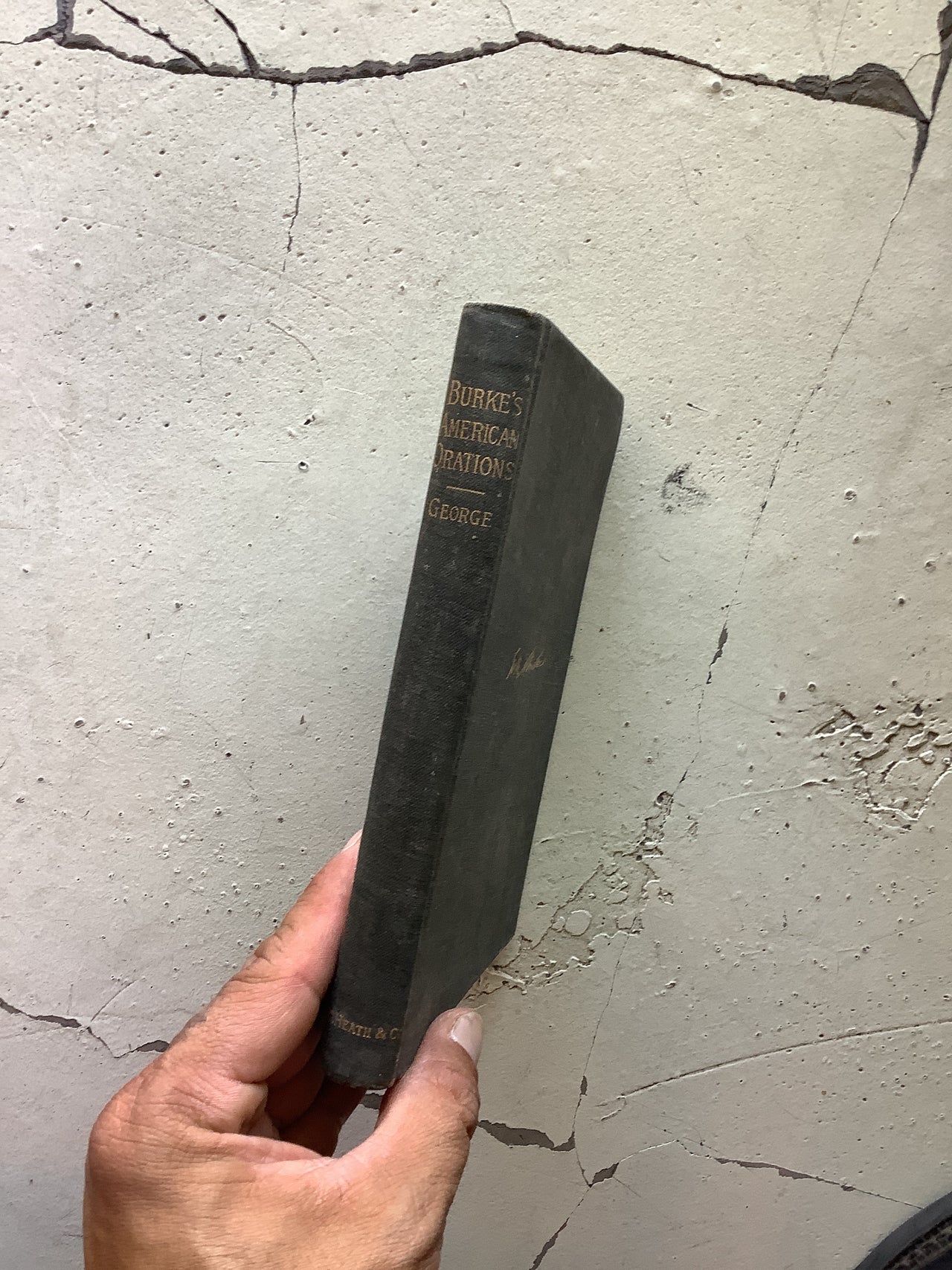 Vintage Books - 1893 Edmund Burke Speeches on the American War hardback