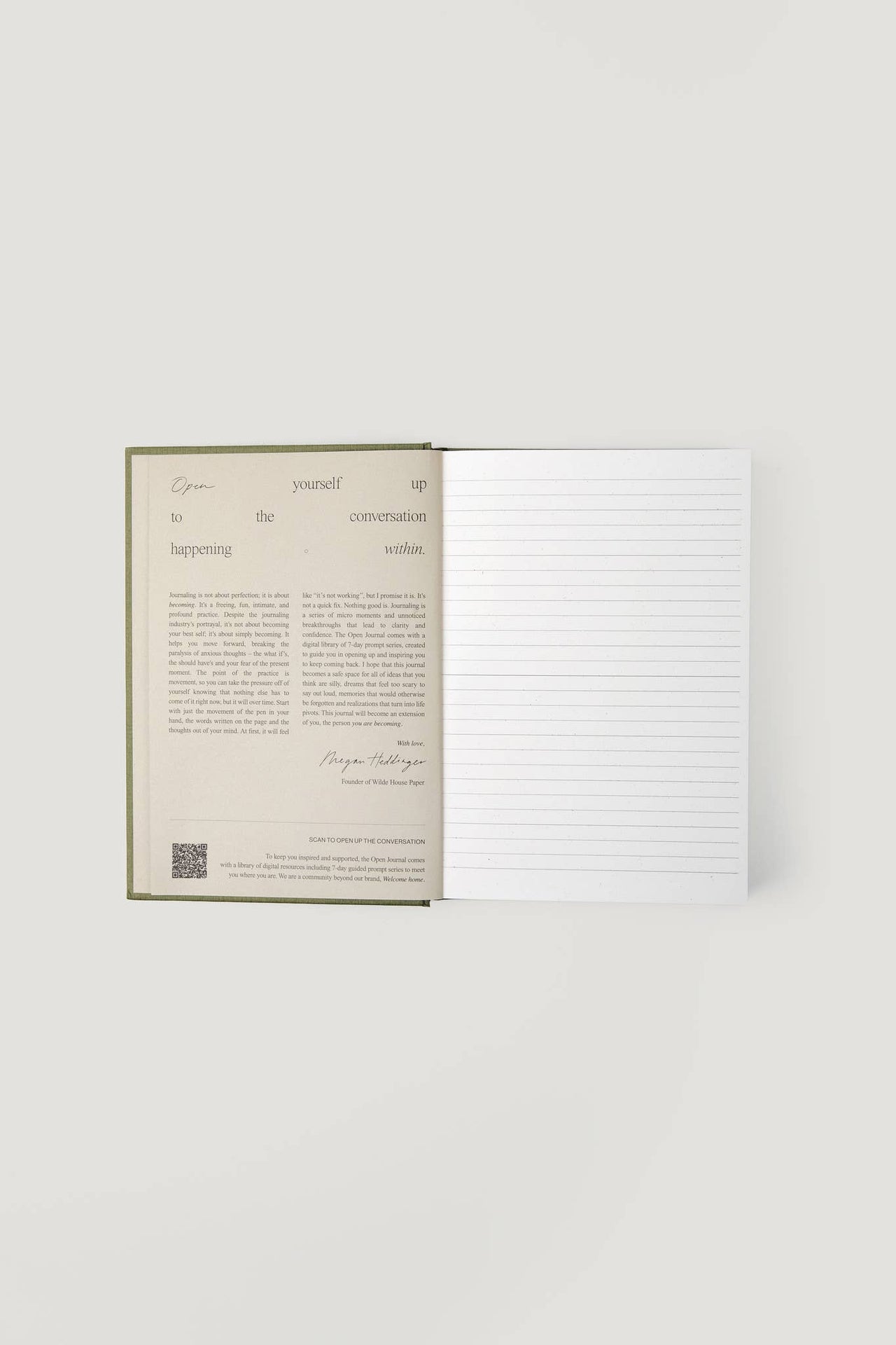 Wilde House Paper - Open Journal in Moss