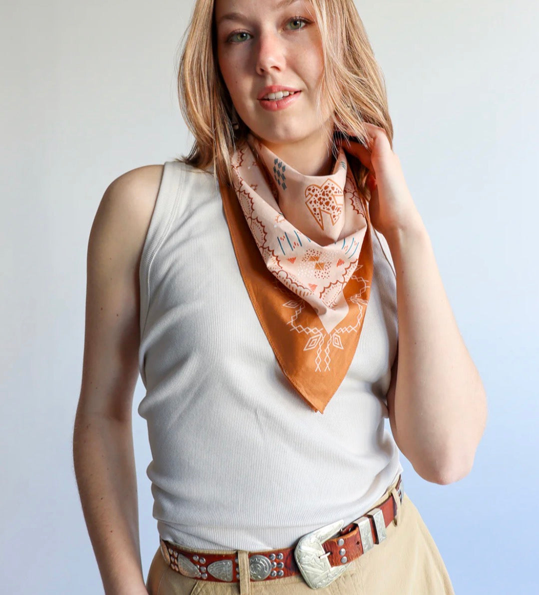 Taos Bandana (Brown)