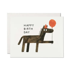 Red Cap Cards - Birthday Card - Balloon Wishes