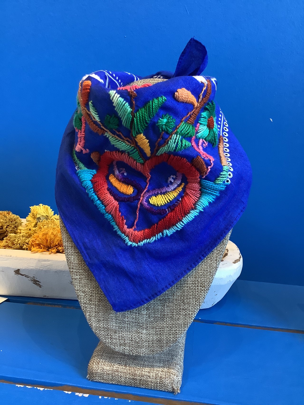 Kem by Maria - Hand-Embroidered Bandanas