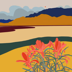 Fenn Fire Studio - Print 12”x12” - Sandia Foothills