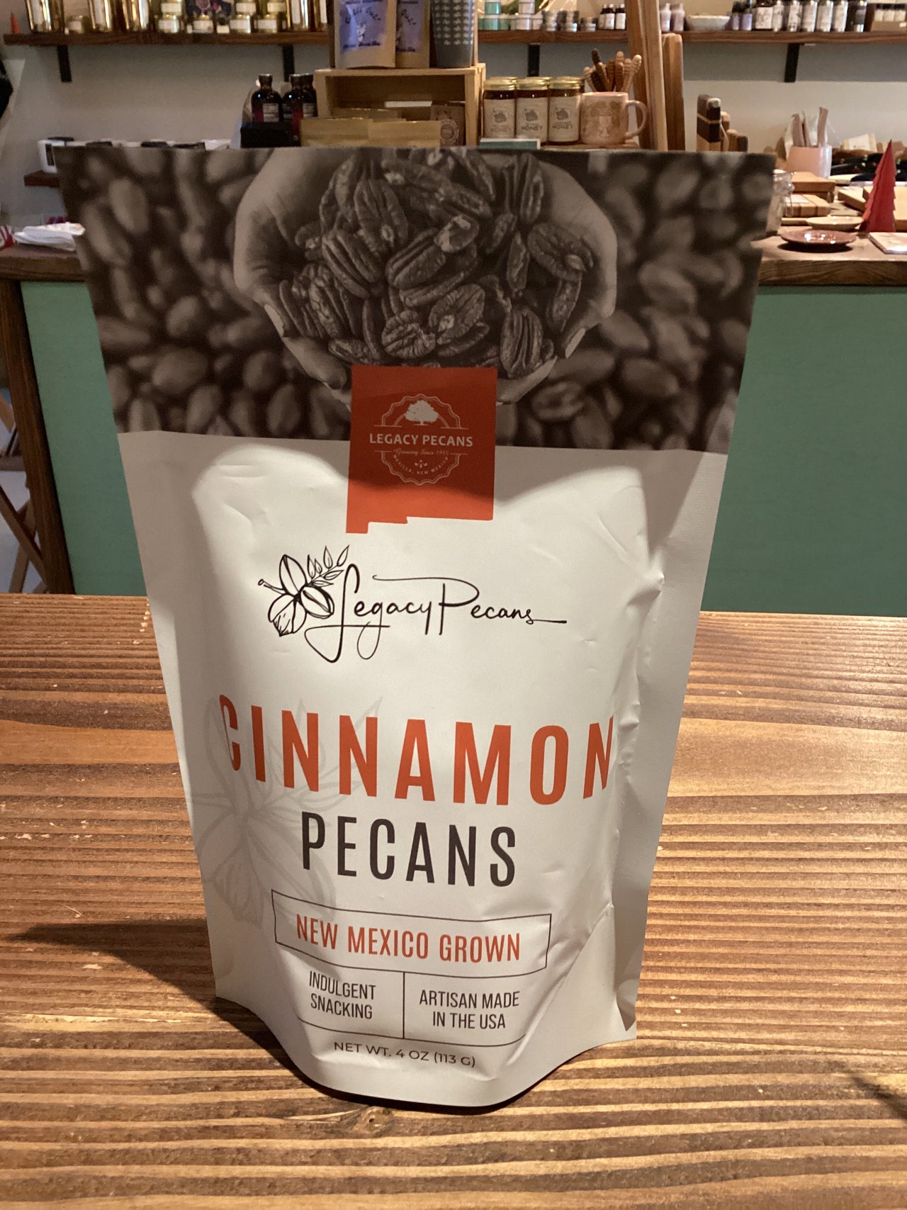 Legacy Pecans - Cinnamon Pecans (4 oz)