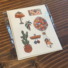Greeting Card - Lost In The Sky