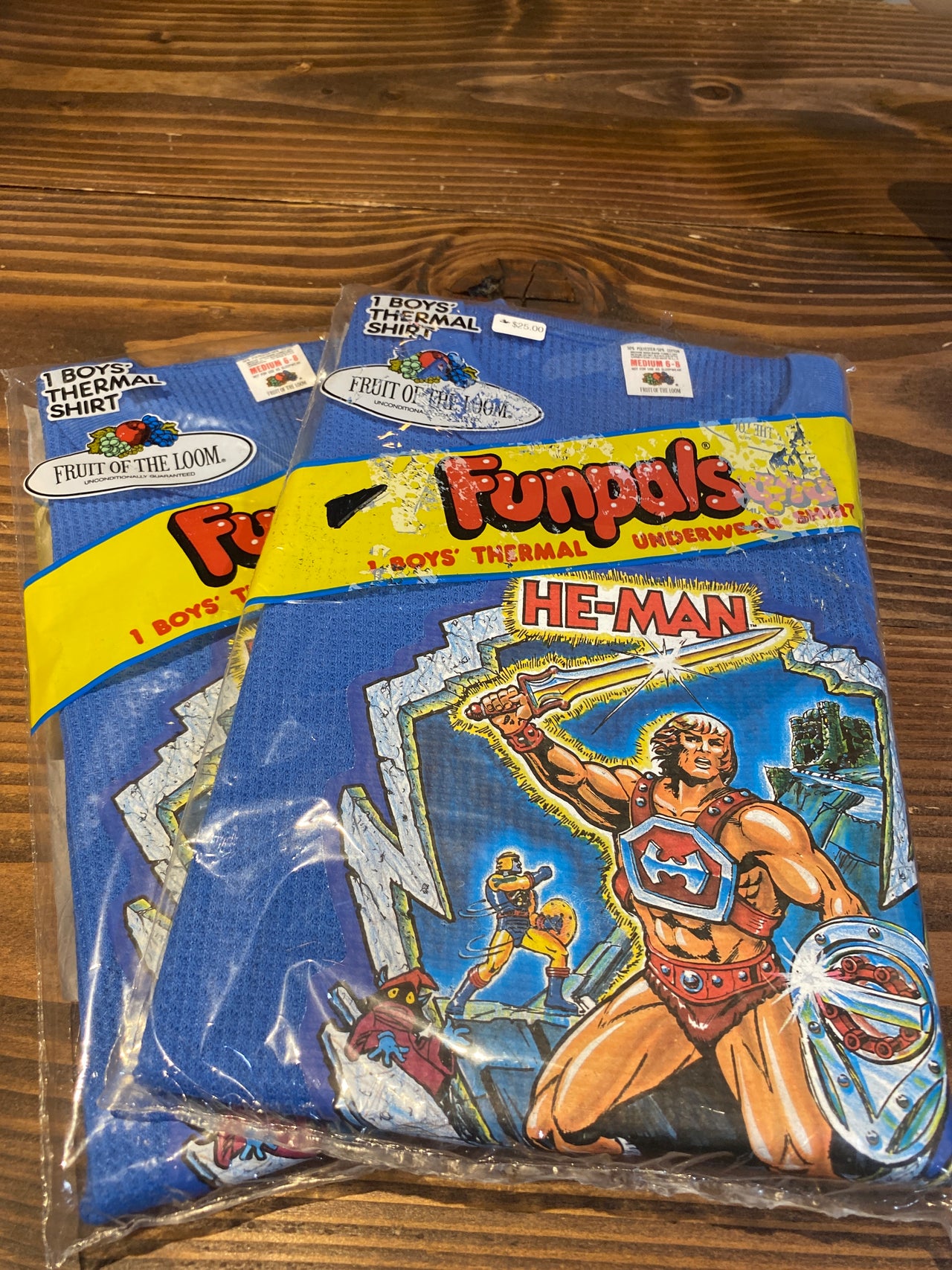 Apple Vintage - Apparel - heman thermal shirt 6-8