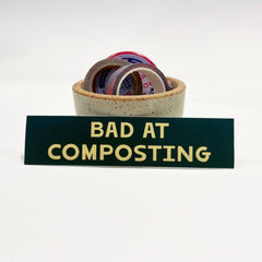 Caroline Clark - Bad at Composting Sticker