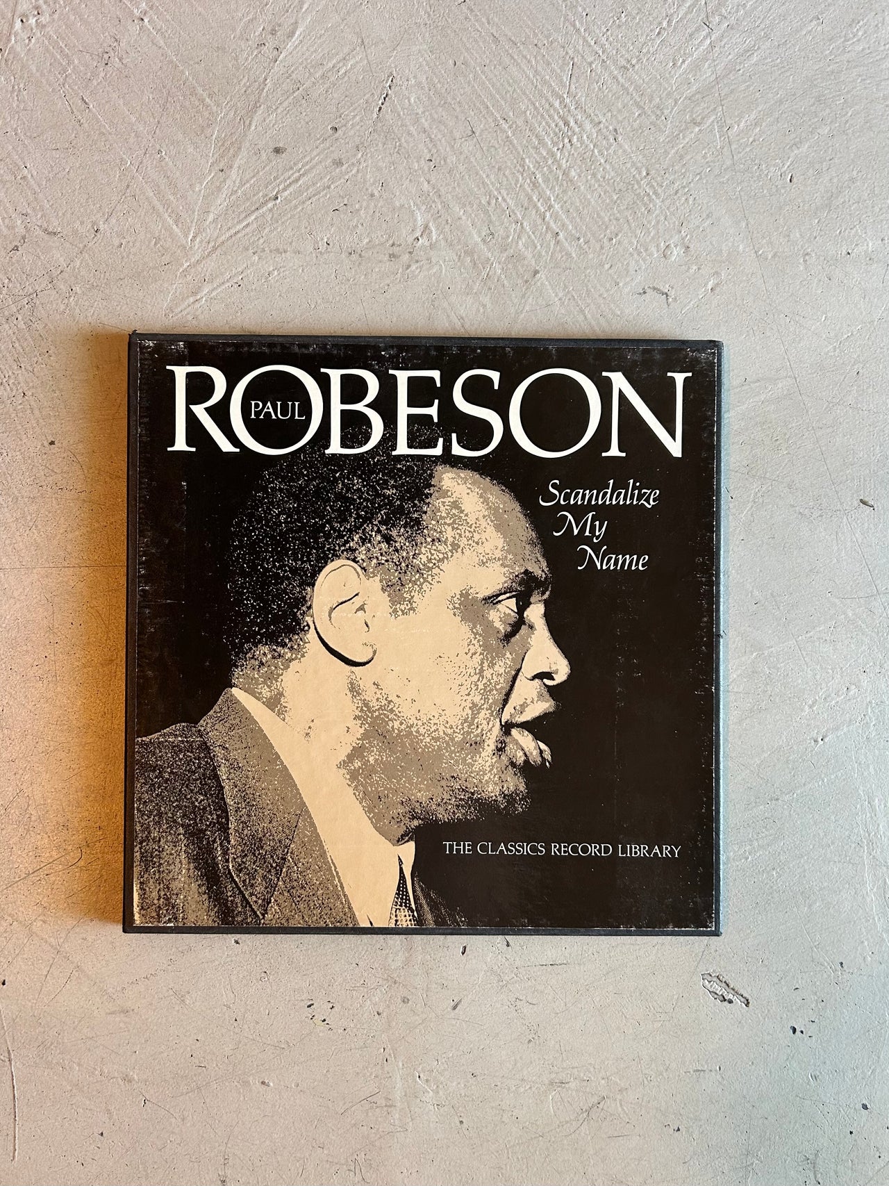 Flyby Provisions- Vintage Vinyl Record - “Paul Robeson: Scandalize My Name”