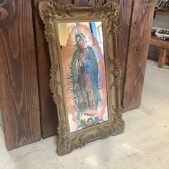 Flyby Provisions - Vintage Art - Vintage Guadeloupe Mirror