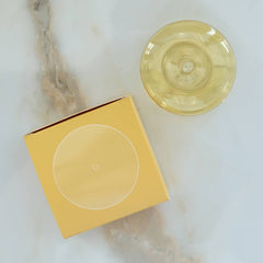Glass Bubble Incense Holder : Orchid Translucent