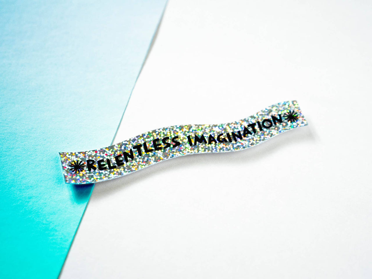 Relentless Imagination - Holographic Swirl Sticker