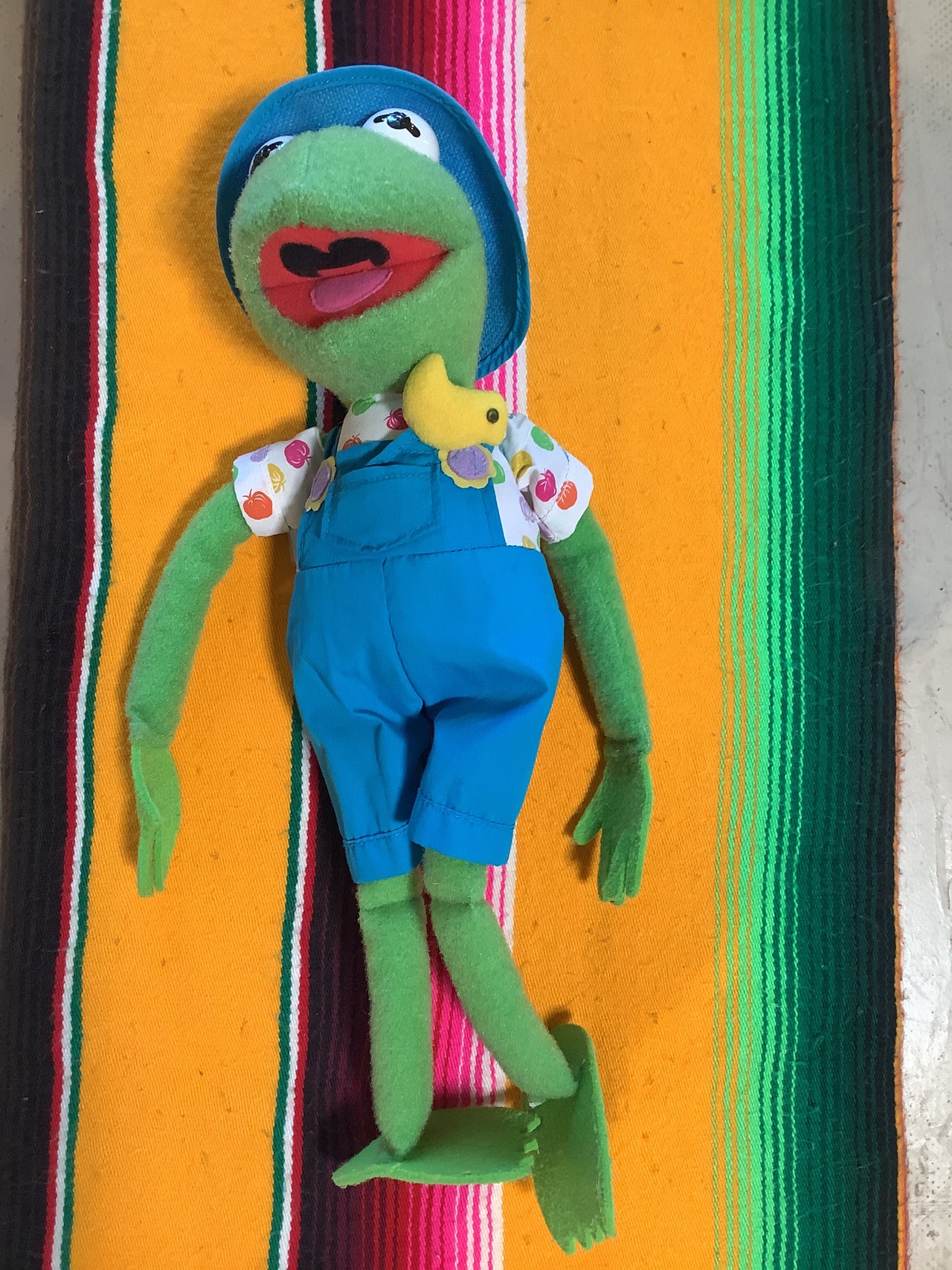Flyby Provisions - Vintage Toys - 90s Kermit the Frog plushie