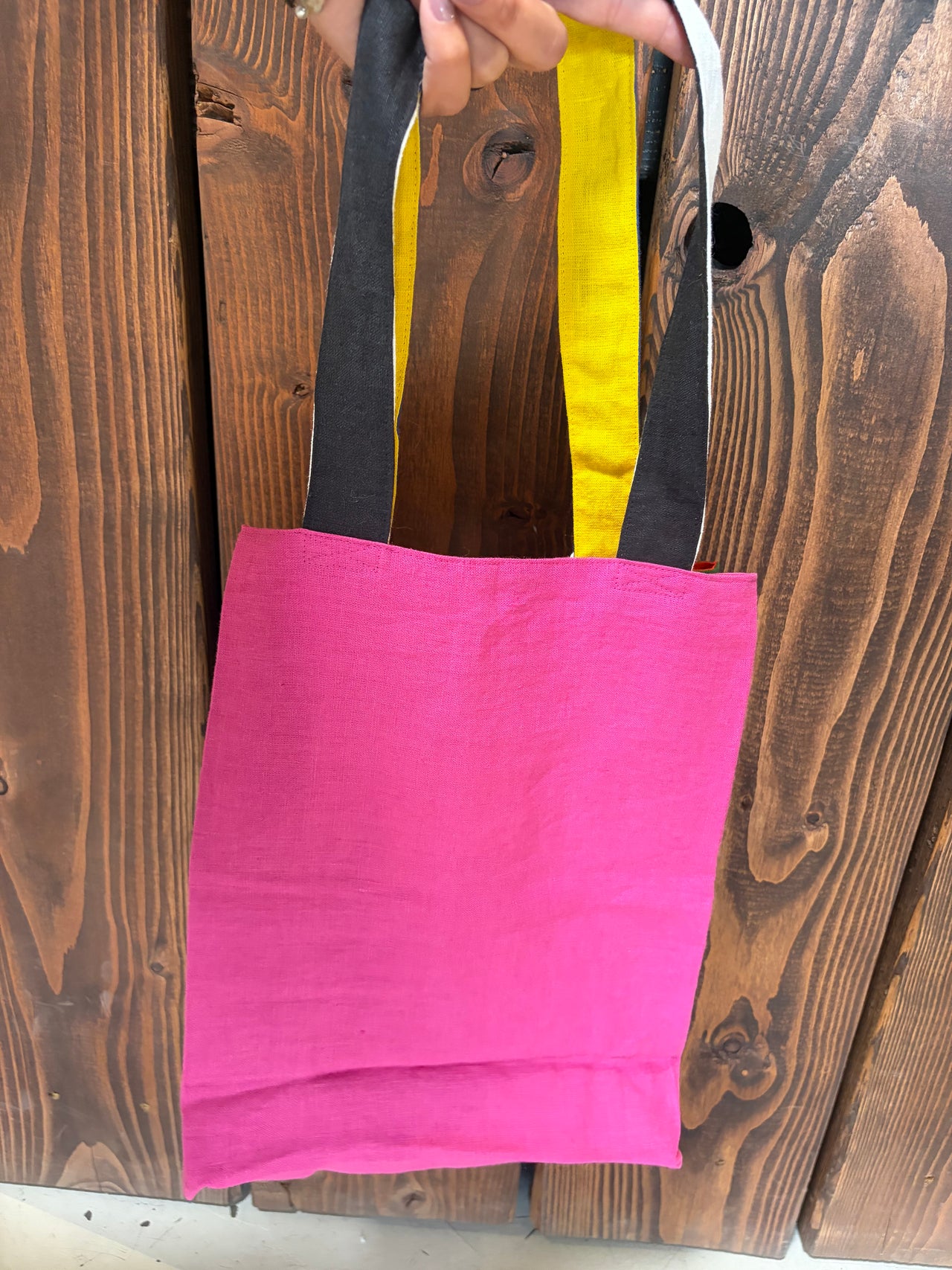 Linen Tote Bag: Disco - Danica Favorito