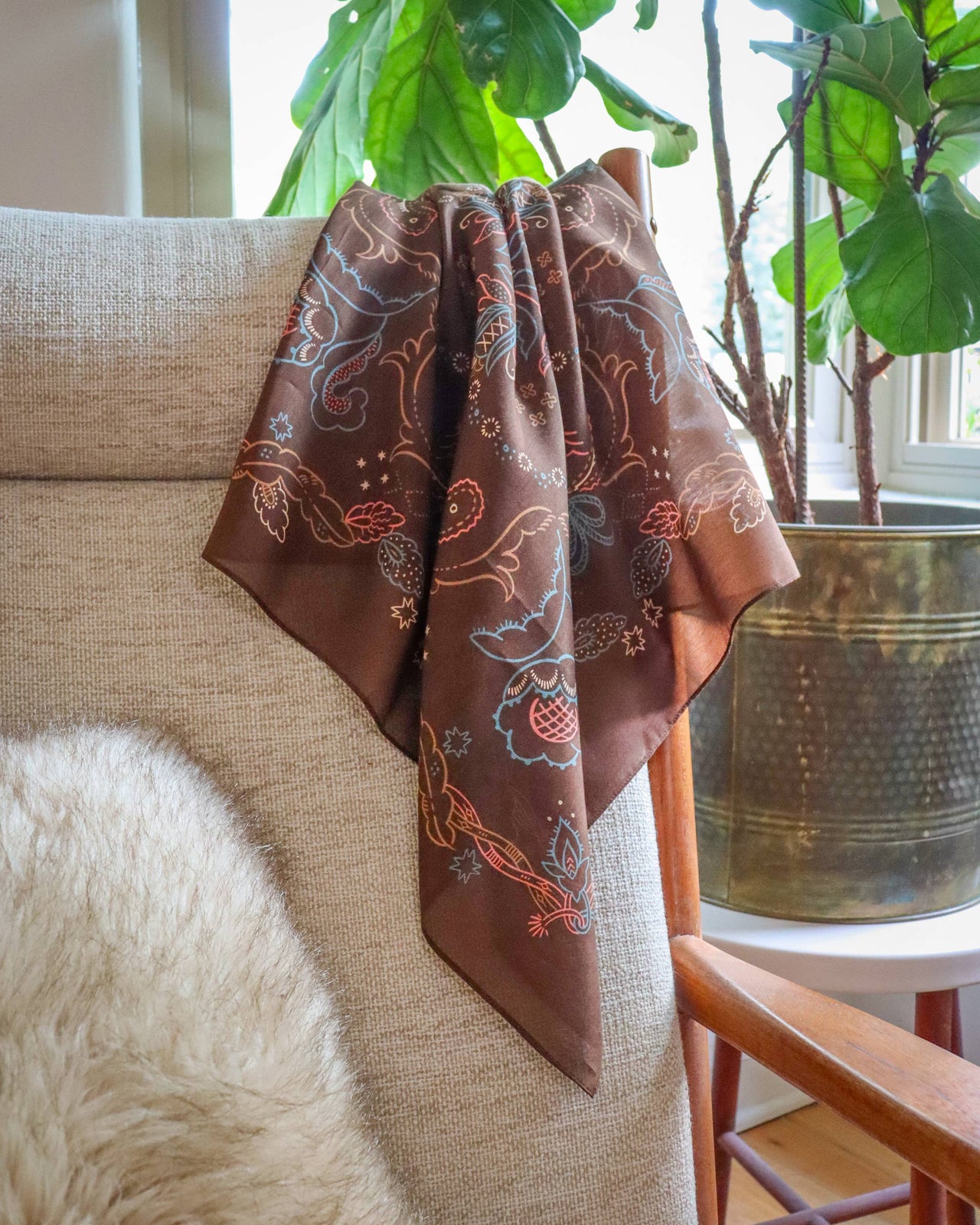 Carson Scarf (Brown)