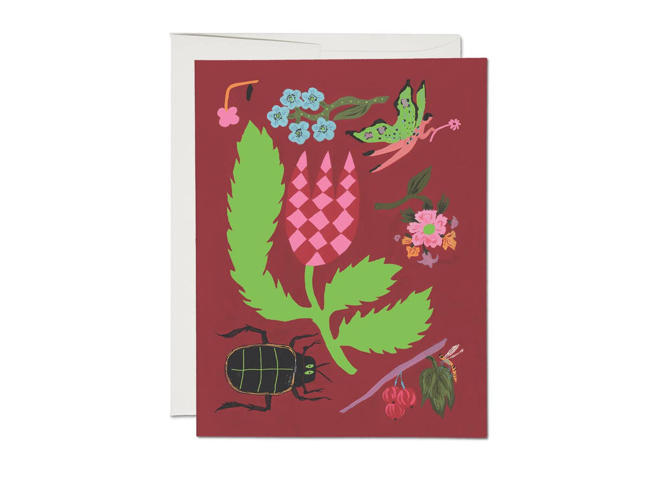 Garden Fairy everyday greeting card: Singles