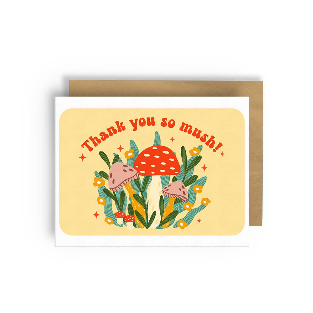 Squidly - Greeting Card - Thank You So Mush