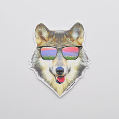 Metal - Sticker - Party Lobo Sticker