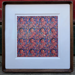 Patrick Turk - “Kenny, Age 4” Framed Blotter Art