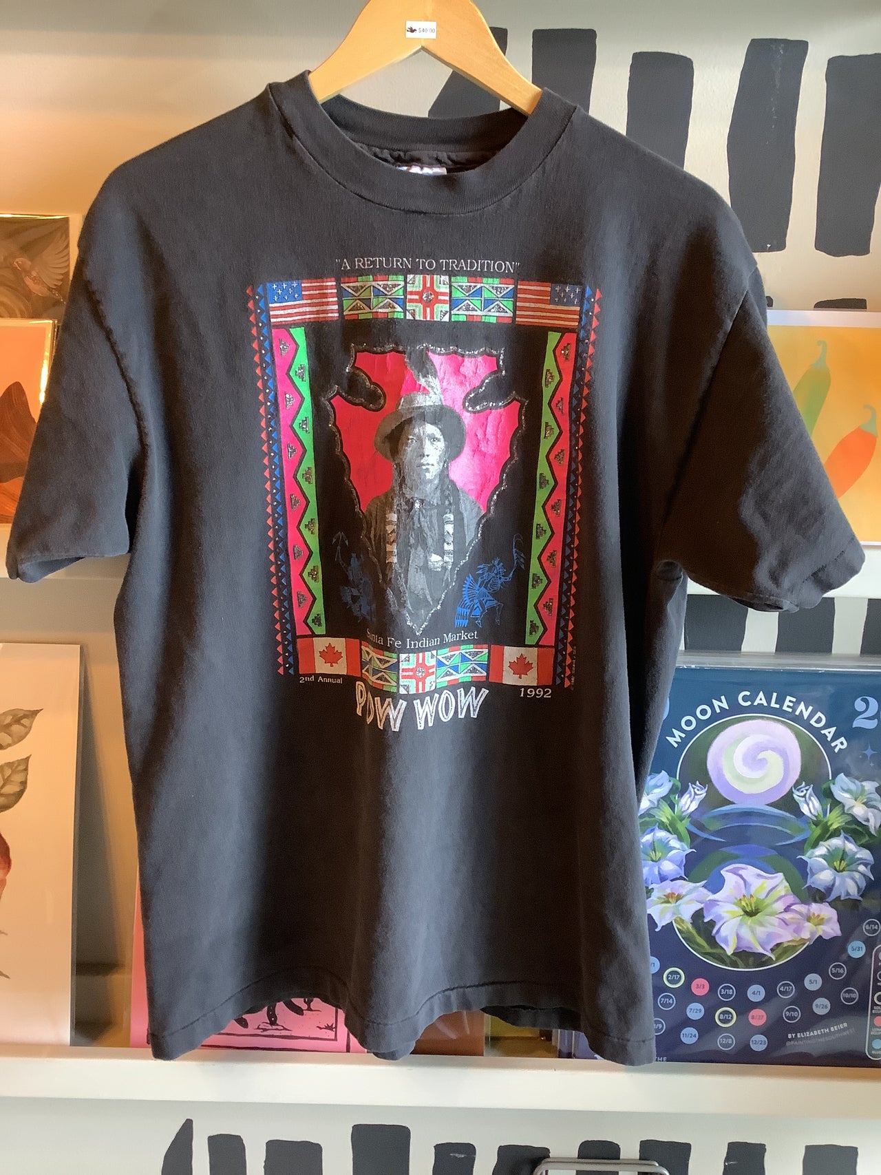 Vintage Clothing - Vintage 1992 Santa Fe Market tee