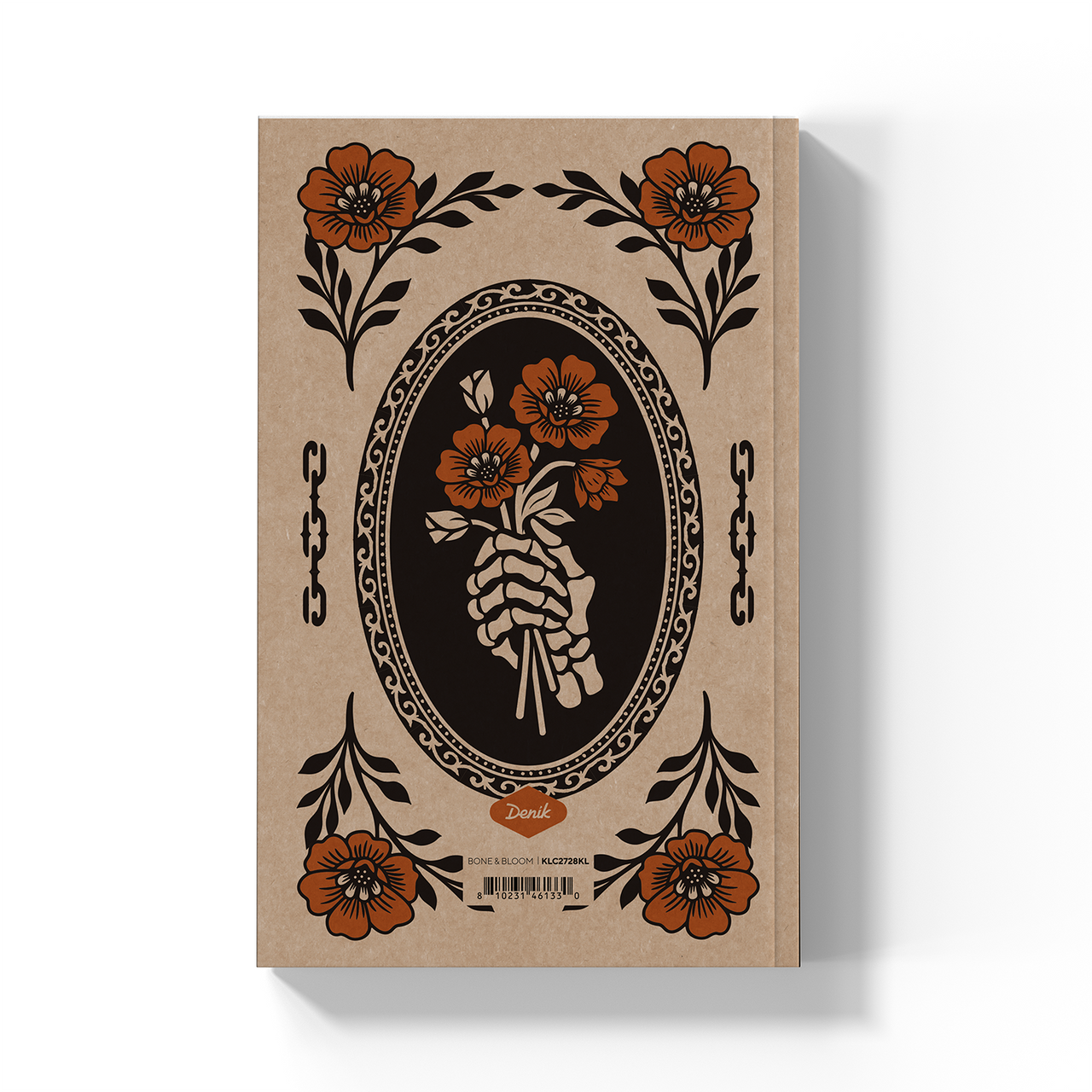 Bone & Bloom Kraft Classic Layflat Notebook KLC2728KL