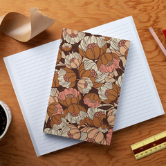 Rustic Blossoms Soft Touch Classic Layflat Notebook LFC2030L