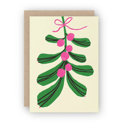 Half Pint Studio - Greeting Card - Mistletoe