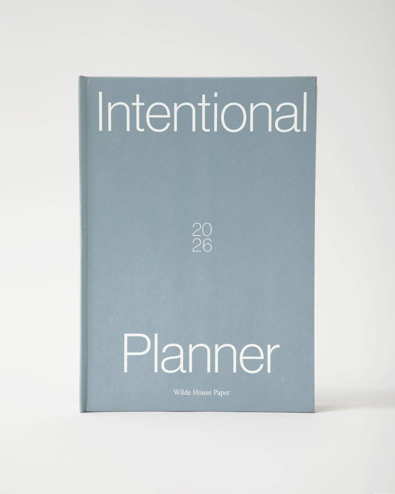 Wilde House Paper - 2026 Intentional Planner