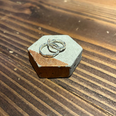 Platoro Designs - Ring - Polished Molten Silver Rings