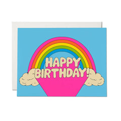 Red Cap Cards - Greeting Card - Happy Birthday Rainbow