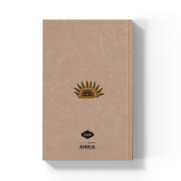 RaycoDesign Western Horse Kraft Layflat Notebook Journal