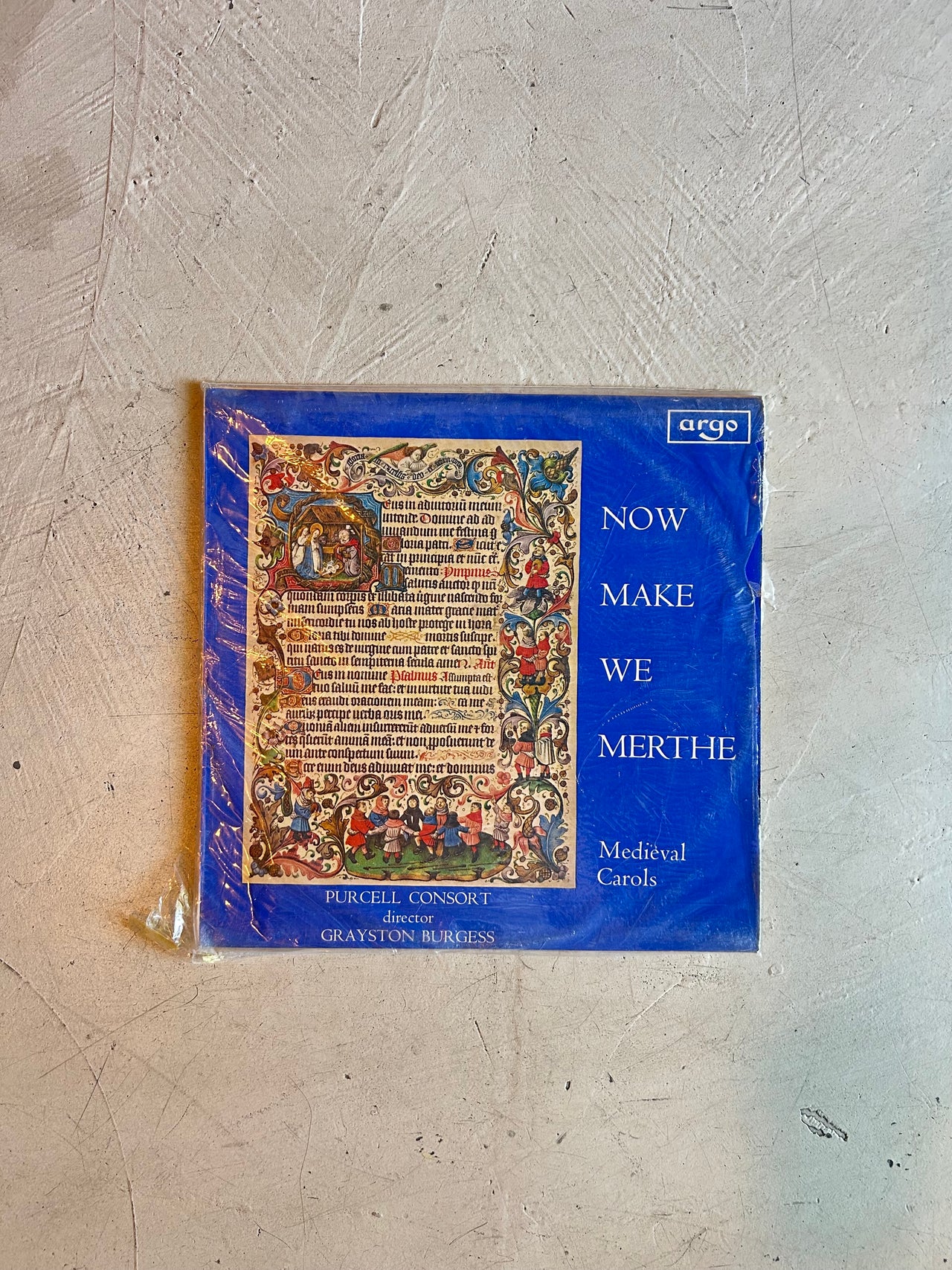 Flyby Provisions- Vintage Vinyl Record - “Now Make We Merthe”